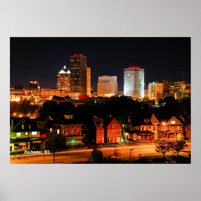 Rochester, NY Poster (Framsidan)