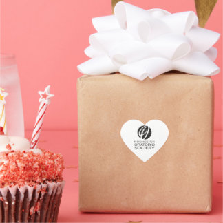 Rochester Oratorio Society Heart Sticker * Hjärtformat Klistermärke