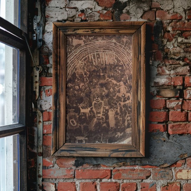 Rochester Panel Pictograph Utah Poster (Skapare uppladdad)