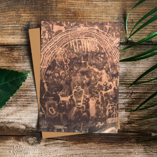 Rochester Panel Pictographic Utah Greeting Card