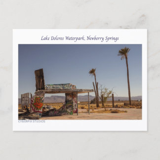 Rock-A-Hoola Waterpark, Newberry Springs Vykort