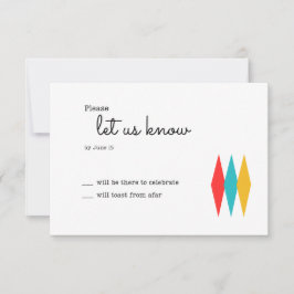 Rock and roll 1950-talet Stil Bröllop OSA Kort