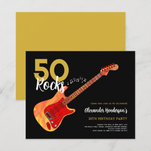 Rock and Roll 50-års födelsedagsfest 50 rocks