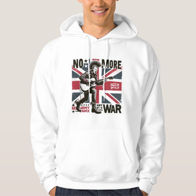 Rock and roll Apparel Hoodie (Framsida)
