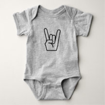 Rock and roll Baby kostym