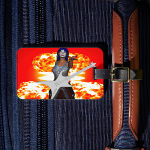 Rock and Roll bagagelapp