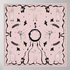 Rock and roll Ballerina II Poster