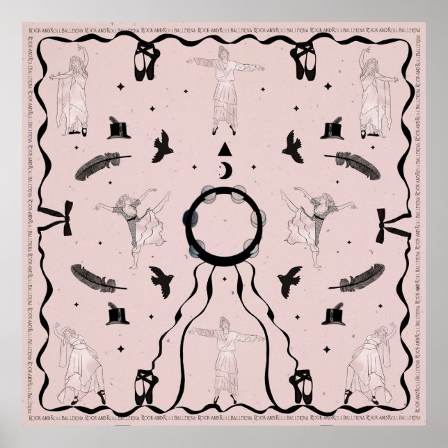 Rock and roll Ballerina II Poster (Framsidan)