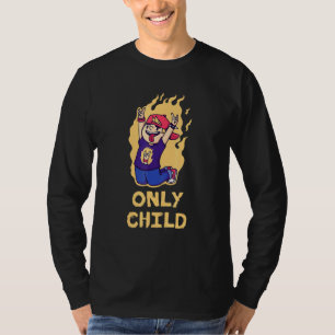 Rock and roll-barn endast för Barn T Shirt