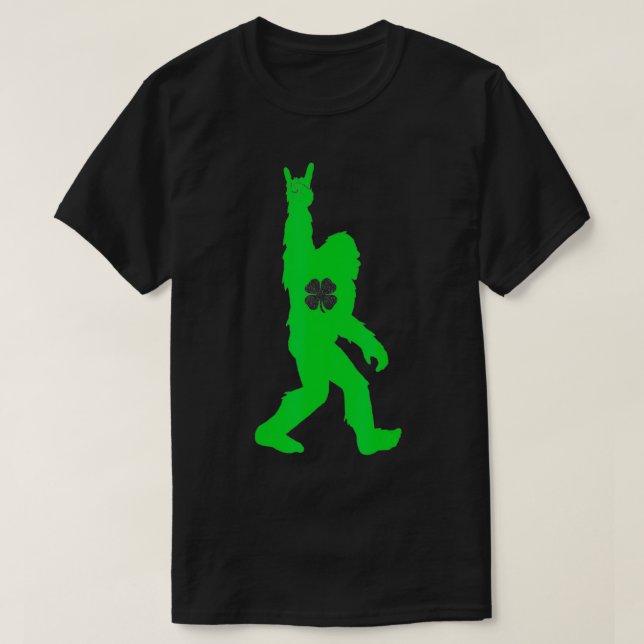 Rock and roll Believers Irish Patricks Day T Shirt (Design framsida)