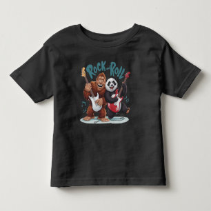 Rock and roll BigFoot och Panda Sylt T Shirt