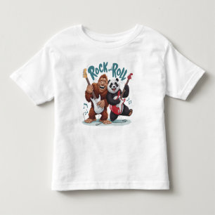 Rock and roll BigFoot och Panda Sylt T Shirt