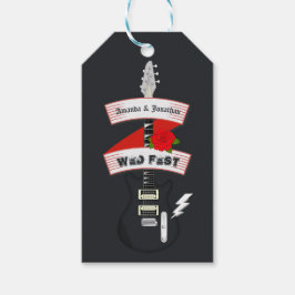 Rock and roll Bröllop Presentetikett