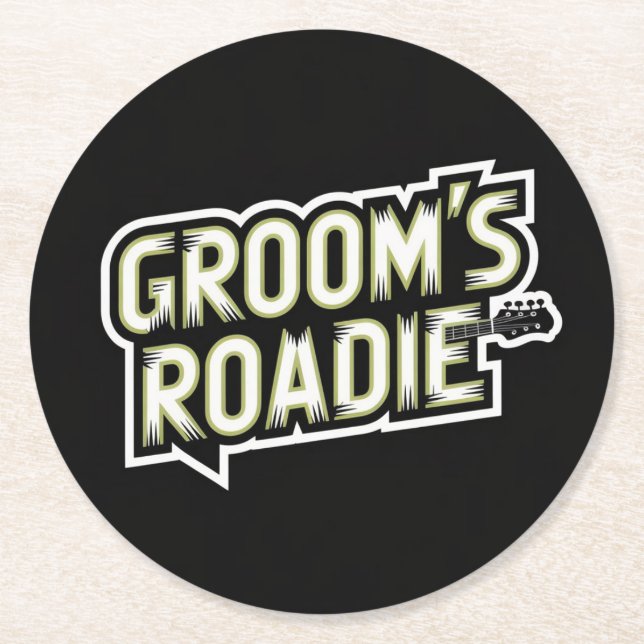 Rock and roll Bröllopsfest Underlägg (Framsidan)