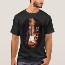 Rock and roll Electric Guitar Rock and roll T Shirt