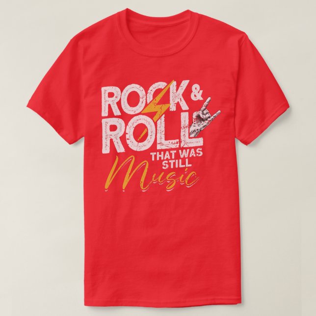 Rock and roll - Electronic Sten Guitar1057 T Shirt (Design framsida)