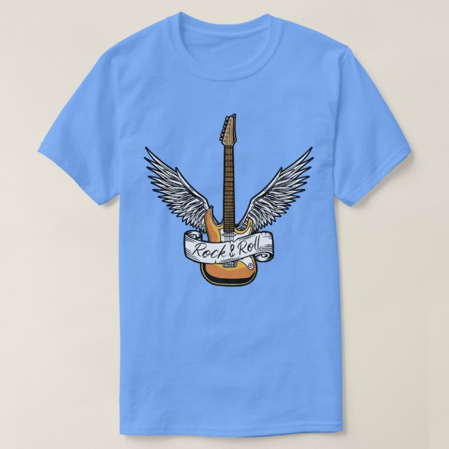 Rock and roll - Electronic Sten Guitar1059 T Shirt (Design framsida)