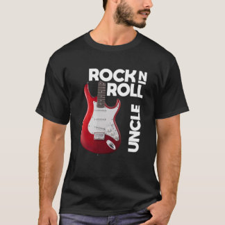 Rock and roll farbror t shirt