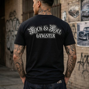 Rock and Roll Gangster bakhuvud T Shirt