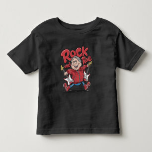 Rock and roll Groovy Guitarist rakar ut T Shirt