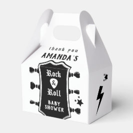 Rock and roll Guitar Baby Shower Presentaskar