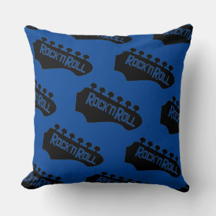 Rock and roll Guitar Mönster Blue Kudde