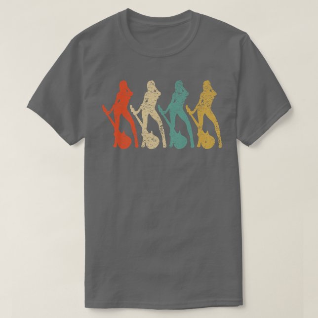 Rock and roll, Guitarist Design for Guitar Player T Shirt (Design framsida)