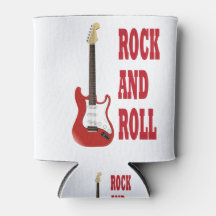 rock and roll guitarra electrica roja