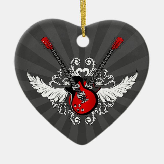 Rock and roll Guitars ornament (Framsidan)