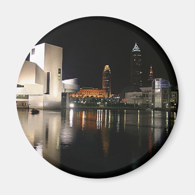 Rock and roll Hall of Fame Cleveland Ohio Magnet (Framsidan)