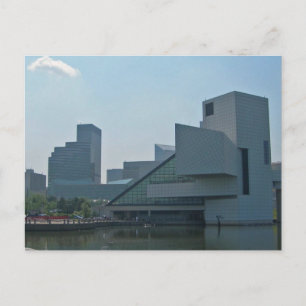 Rock and roll Hall of Fame Cleveland Ohio Vykort