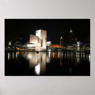 Rock and roll Hall of Fame & Museum, Cleveland OH Poster
