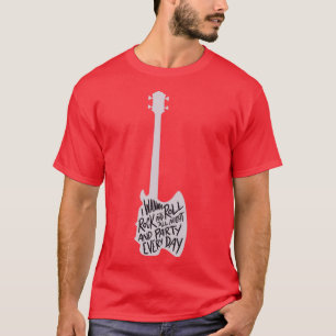 Rock and roll hela natten t shirt