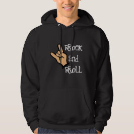 Rock and roll hoodie