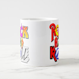 Rock and roll Jumbo Mugg