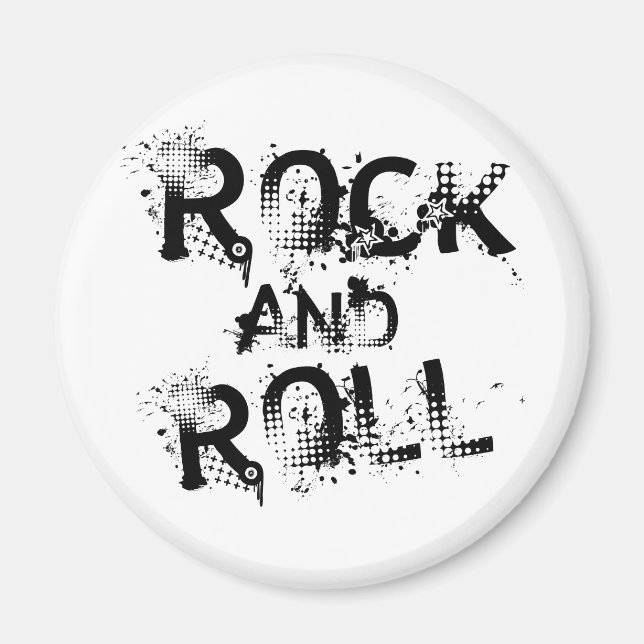 Rock and roll magnet (Framsidan)