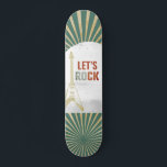 Rock and roll Modern Mini Skateboard Bräda 18,5 Cm<br><div class="desc">Med en funky elektrisk gitarr är dessa tavlor moderna konstverk. Perfekt för adrenalinjunkier och musik älskare.</div>