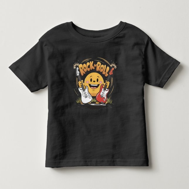 Rock and roll Musical Juggler T Shirt (Framsida)