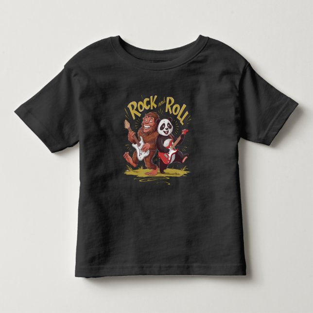 Rock and roll Musical Pandemonium T Shirt (Framsida)