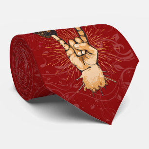 rock and roll Neck Tie Slips