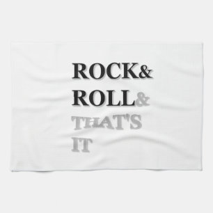 Rock and roll och det är det kökshandduk