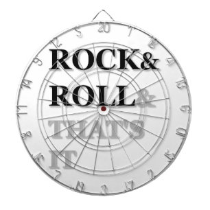 Rock and roll och det är det piltavla