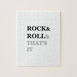 Rock and roll och det är det pussel