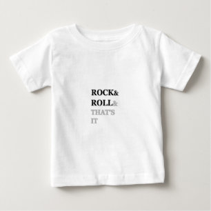 Rock and roll och det är det tröja