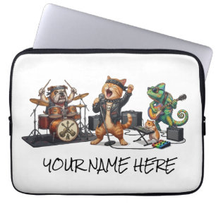 Rock and Roll Pets Band - Rolliga Djurkonsert Laptop Fodral