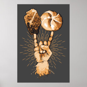 rock and roll Poster