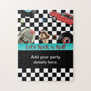 Rock and roll Puzzle Pussel