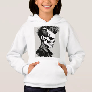 Rock and roll Skull och Crossbone Band Logotyp T-S T Shirt