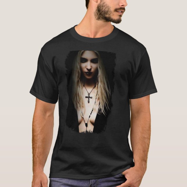 Rock and roll Söts död T Shirt (Framsida)