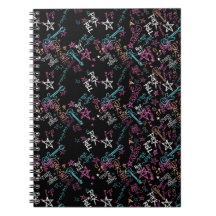 Rock and roll Spiral fotopatbok - bärbara datorer